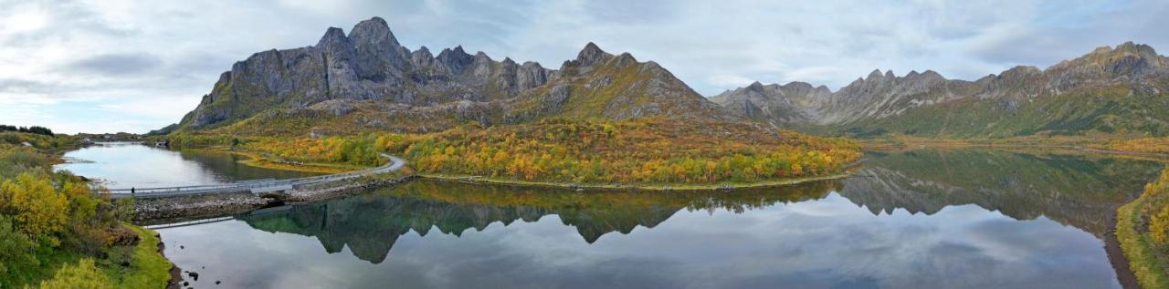Wildlife Panorama Lofoten Bostad 外观 照片